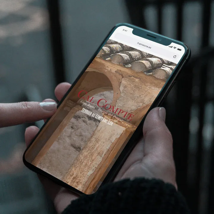 Cal compte priorat homepage mobile wine cellar