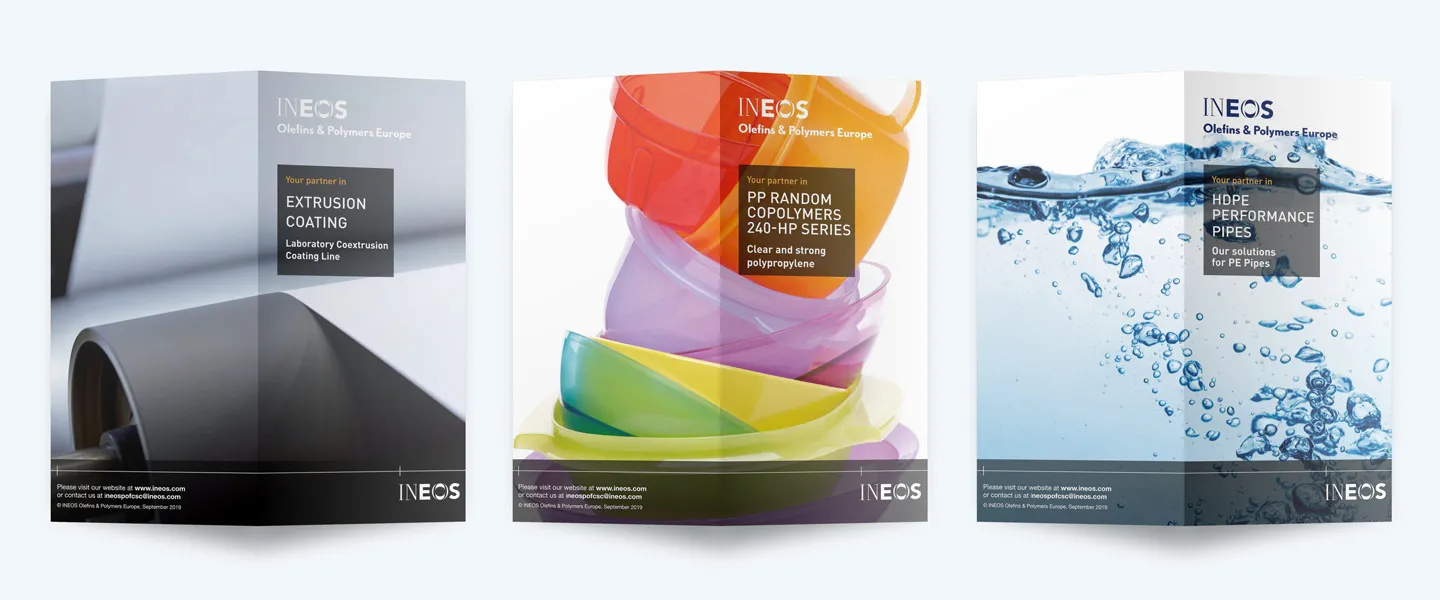 Ineos sales flyers full size covers trio