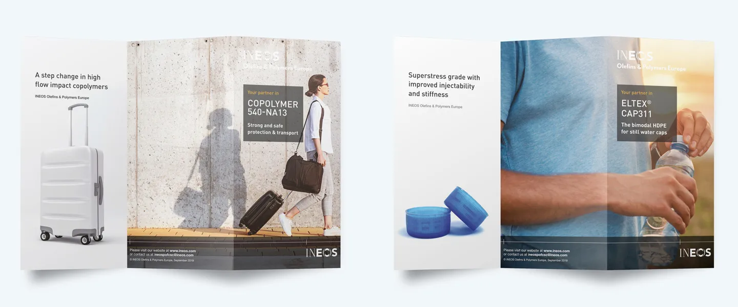 Ineos sales flyers open spread copolymer eltex