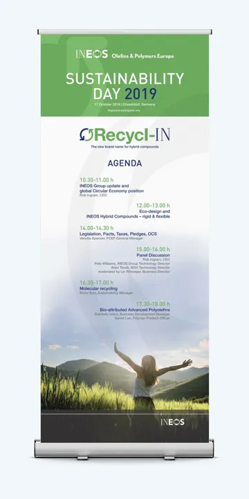 Ineos she sustainability day recyclin rollup
