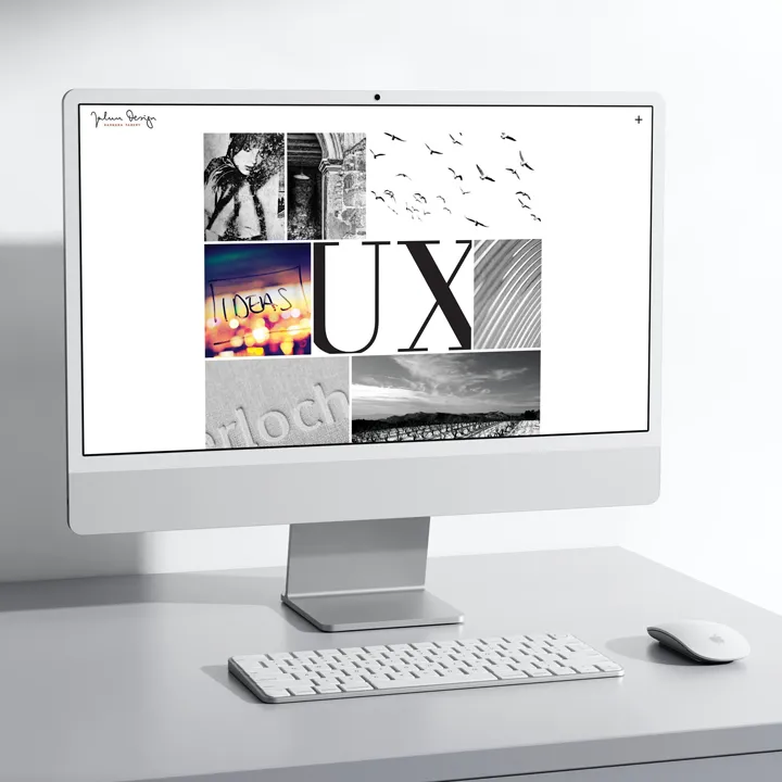 Jalun design imac portfolio grid overview