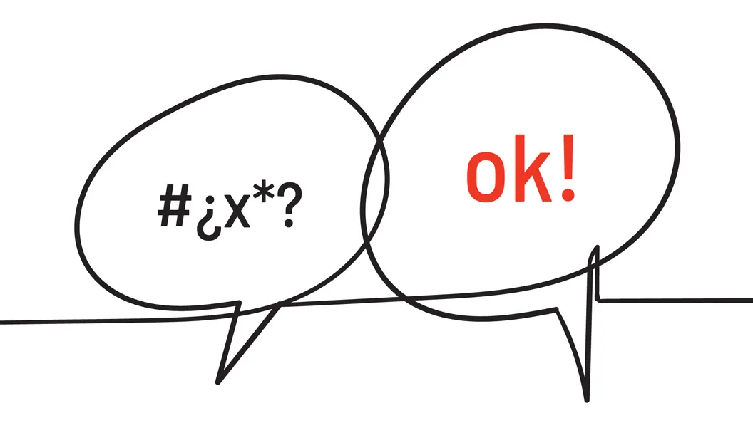 Jalun design speech bubble illustration