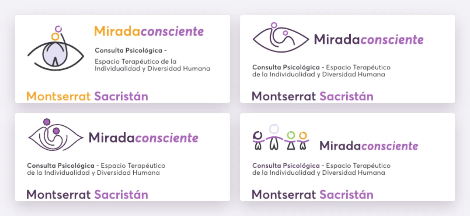 Mirada consciente first round from the eye to four figures