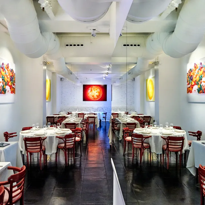 Rice sanchez romera restaurant dining room interior