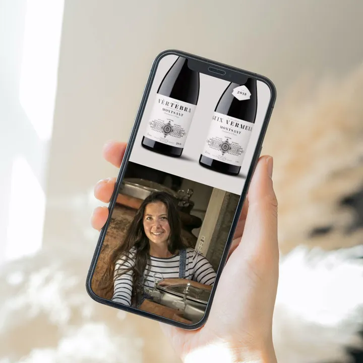 Terroir sense fronteres bottles winemaker mobile mockup