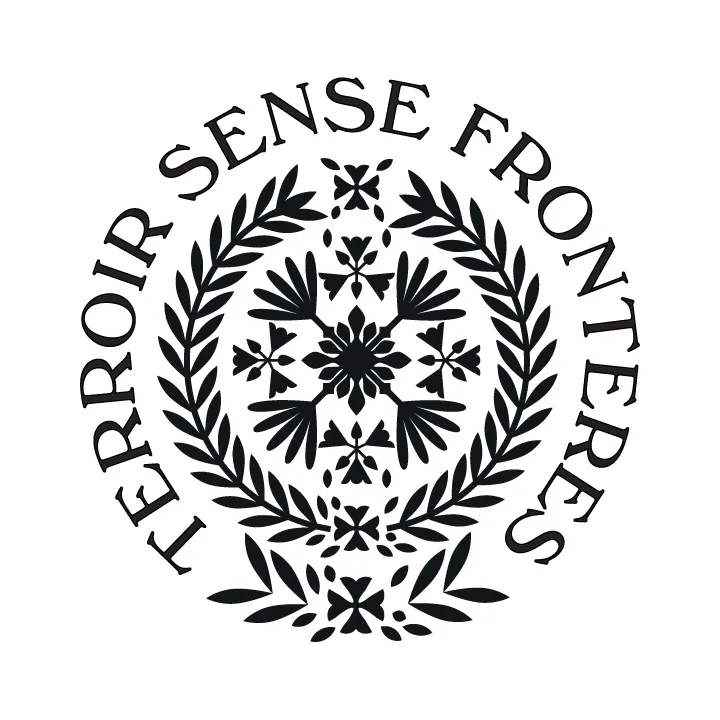 Terroir sense fronteres logo botanical crest