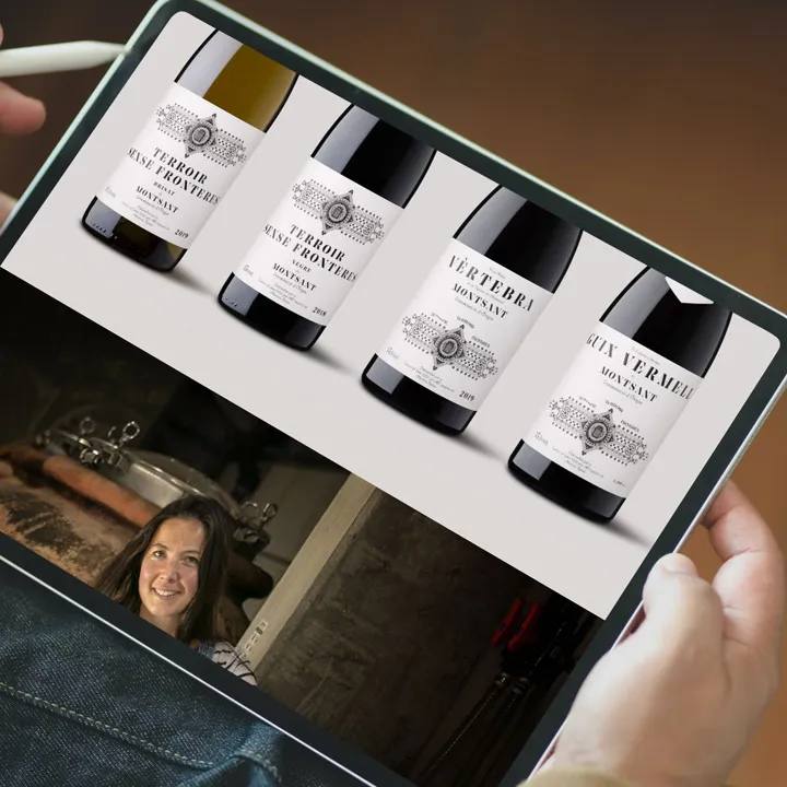Terroir sense fronteres wine collection tablet stylus