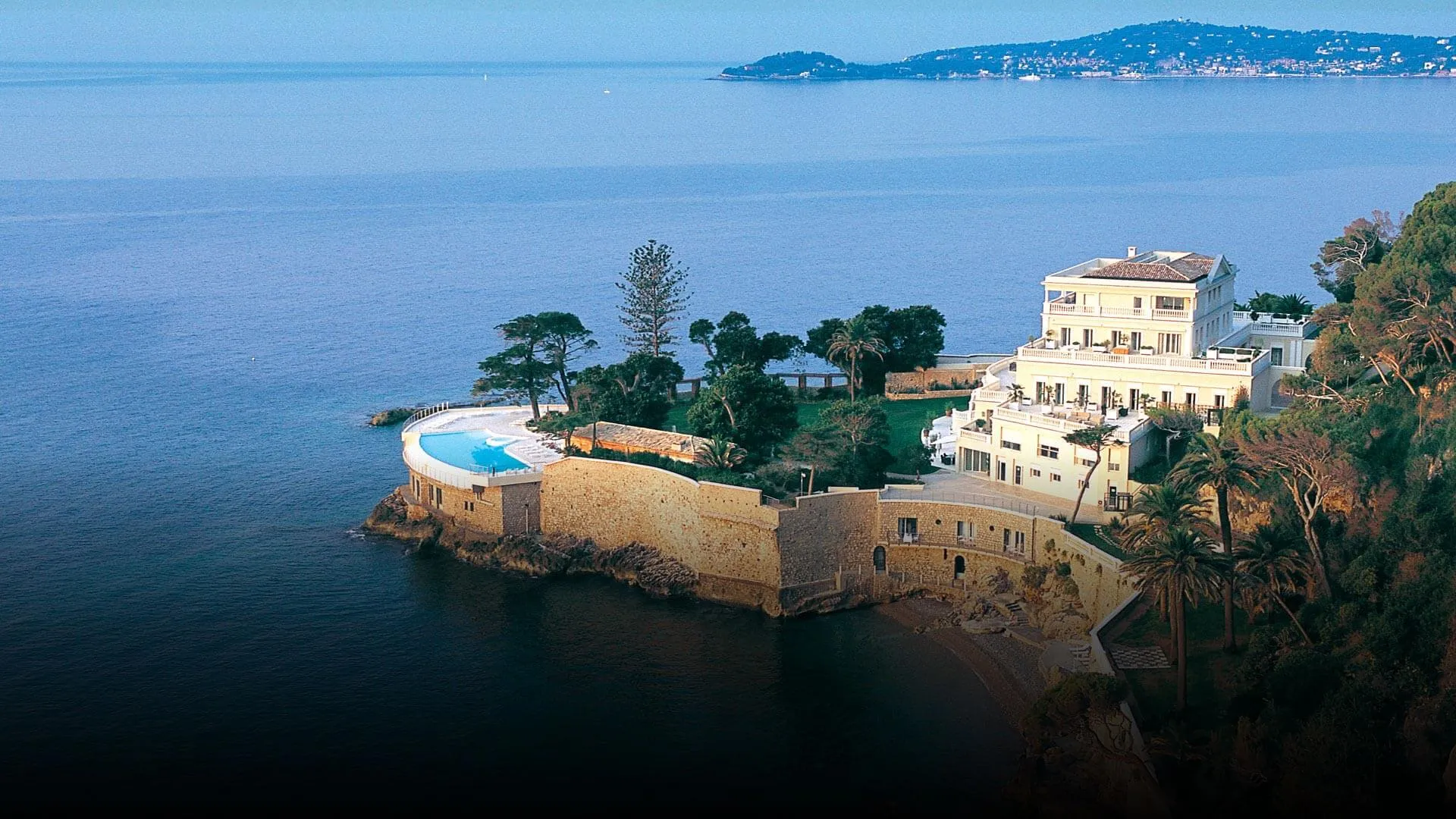 The stein group seaside boutique hotel aerial